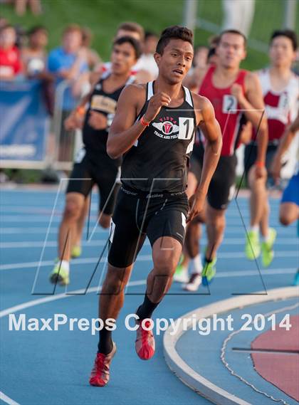 Thumbnail 3 in CIF Track and Field State Championship Prelims (Friday Boys Events) photogallery.