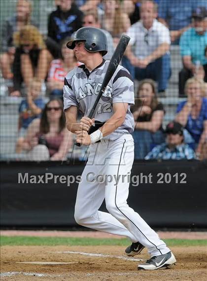 Thumbnail 2 in Regis Jesuit vs. Highlands Ranch (2012 Class 5A State Baseball Tournament) photogallery.