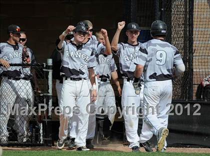 Thumbnail 2 in Regis Jesuit vs. Highlands Ranch (2012 Class 5A State Baseball Tournament) photogallery.