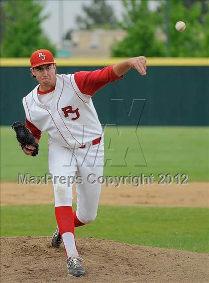 Thumbnail 2 in Regis Jesuit vs. Highlands Ranch (2012 Class 5A State Baseball Tournament) photogallery.