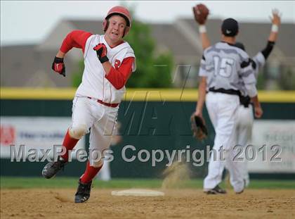 Thumbnail 3 in Regis Jesuit vs. Highlands Ranch (2012 Class 5A State Baseball Tournament) photogallery.