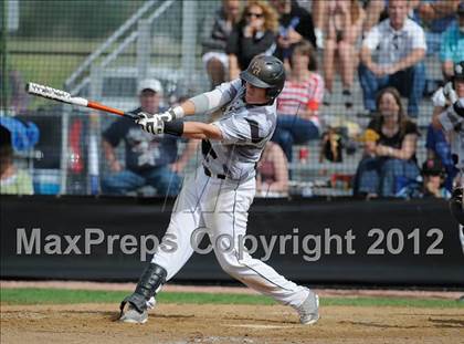 Thumbnail 1 in Regis Jesuit vs. Highlands Ranch (2012 Class 5A State Baseball Tournament) photogallery.