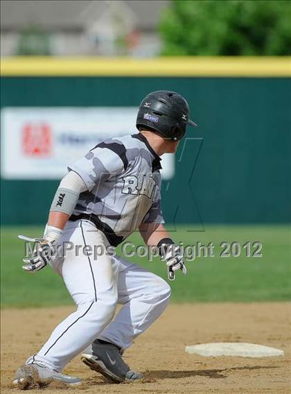 Thumbnail 3 in Regis Jesuit vs. Highlands Ranch (2012 Class 5A State Baseball Tournament) photogallery.