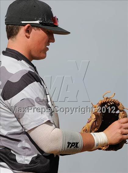 Thumbnail 3 in Regis Jesuit vs. Highlands Ranch (2012 Class 5A State Baseball Tournament) photogallery.