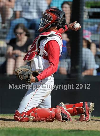 Thumbnail 2 in Regis Jesuit vs. Highlands Ranch (2012 Class 5A State Baseball Tournament) photogallery.