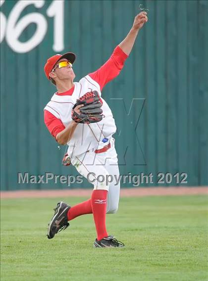 Thumbnail 1 in Regis Jesuit vs. Highlands Ranch (2012 Class 5A State Baseball Tournament) photogallery.