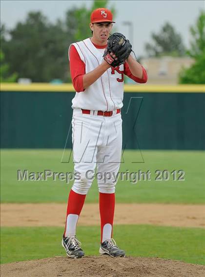Thumbnail 3 in Regis Jesuit vs. Highlands Ranch (2012 Class 5A State Baseball Tournament) photogallery.
