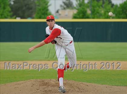 Thumbnail 3 in Regis Jesuit vs. Highlands Ranch (2012 Class 5A State Baseball Tournament) photogallery.