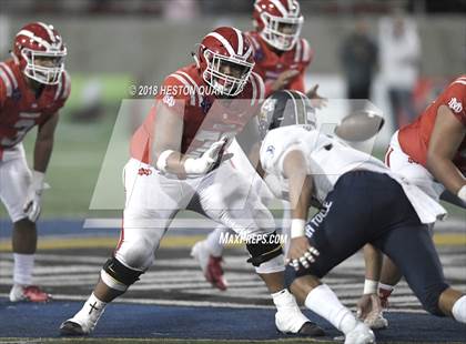 Thumbnail 3 in Mater Dei vs. St. John Bosco (CIF SS Open Division Final) photogallery.