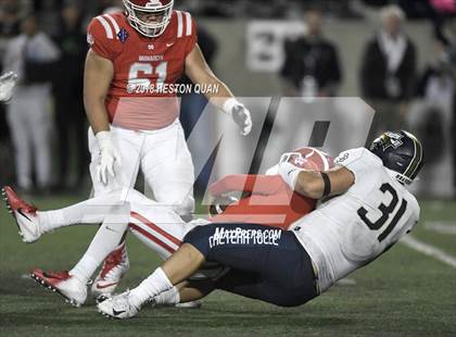 Thumbnail 2 in Mater Dei vs. St. John Bosco (CIF SS Open Division Final) photogallery.