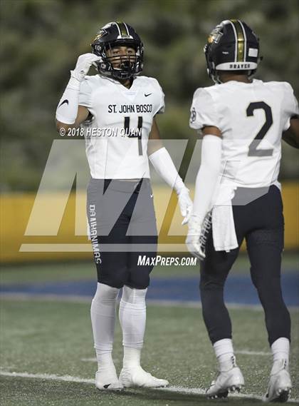 Thumbnail 2 in Mater Dei vs. St. John Bosco (CIF SS Open Division Final) photogallery.