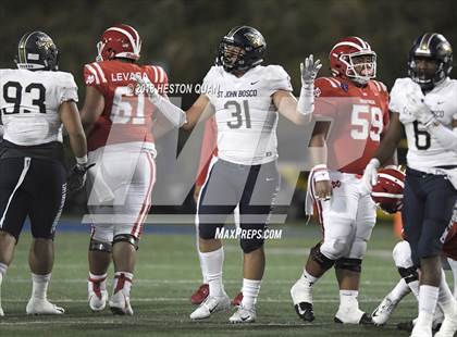 Thumbnail 2 in Mater Dei vs. St. John Bosco (CIF SS Open Division Final) photogallery.