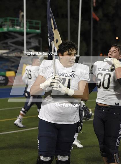 Thumbnail 3 in Mater Dei vs. St. John Bosco (CIF SS Open Division Final) photogallery.