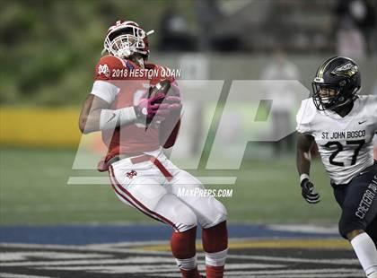 Thumbnail 2 in Mater Dei vs. St. John Bosco (CIF SS Open Division Final) photogallery.