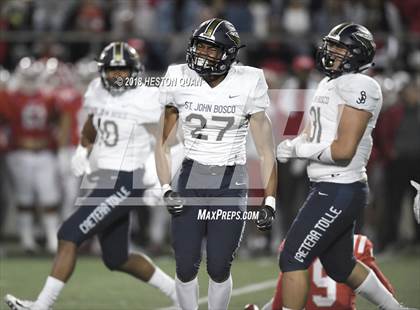 Thumbnail 1 in Mater Dei vs. St. John Bosco (CIF SS Open Division Final) photogallery.