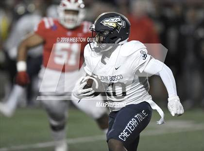 Thumbnail 3 in Mater Dei vs. St. John Bosco (CIF SS Open Division Final) photogallery.