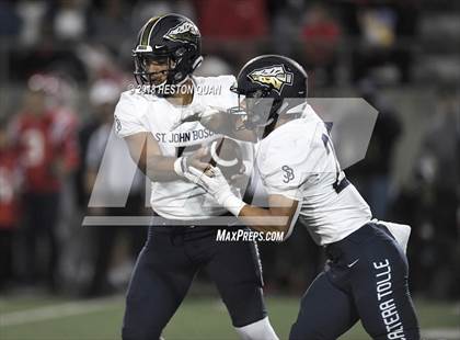 Thumbnail 1 in Mater Dei vs. St. John Bosco (CIF SS Open Division Final) photogallery.