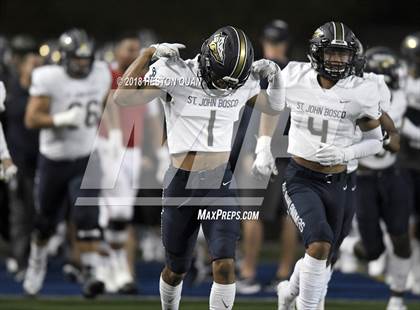 Thumbnail 1 in Mater Dei vs. St. John Bosco (CIF SS Open Division Final) photogallery.