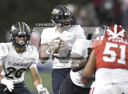 Thumbnail 2 in Mater Dei vs. St. John Bosco (CIF SS Open Division Final) photogallery.