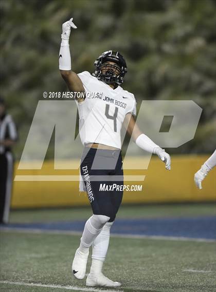 Thumbnail 3 in Mater Dei vs. St. John Bosco (CIF SS Open Division Final) photogallery.