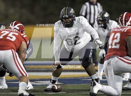 Thumbnail 3 in Mater Dei vs. St. John Bosco (CIF SS Open Division Final) photogallery.