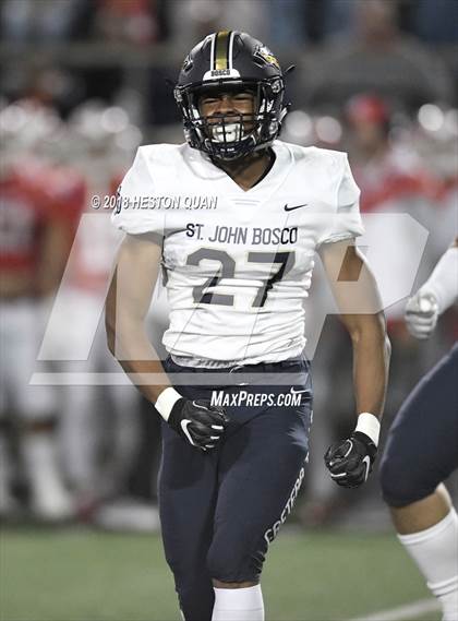 Thumbnail 3 in Mater Dei vs. St. John Bosco (CIF SS Open Division Final) photogallery.