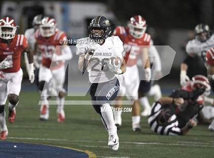 Thumbnail 1 in Mater Dei vs. St. John Bosco (CIF SS Open Division Final) photogallery.