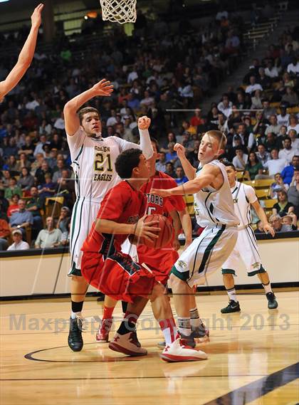 Thumbnail 3 in Eaglecrest vs. Mountain Vista (CHSAA 5A Final Four) photogallery.