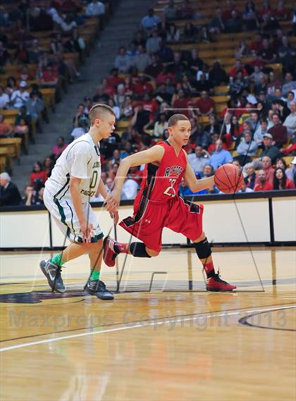 Thumbnail 3 in Eaglecrest vs. Mountain Vista (CHSAA 5A Final Four) photogallery.