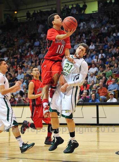 Thumbnail 1 in Eaglecrest vs. Mountain Vista (CHSAA 5A Final Four) photogallery.