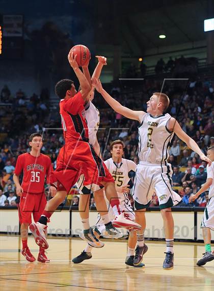 Thumbnail 1 in Eaglecrest vs. Mountain Vista (CHSAA 5A Final Four) photogallery.