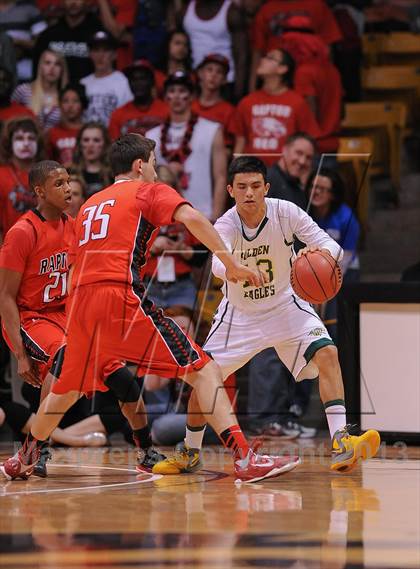 Thumbnail 2 in Eaglecrest vs. Mountain Vista (CHSAA 5A Final Four) photogallery.