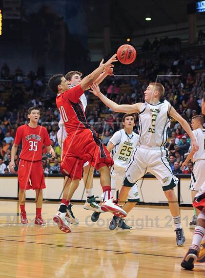 Thumbnail 3 in Eaglecrest vs. Mountain Vista (CHSAA 5A Final Four) photogallery.