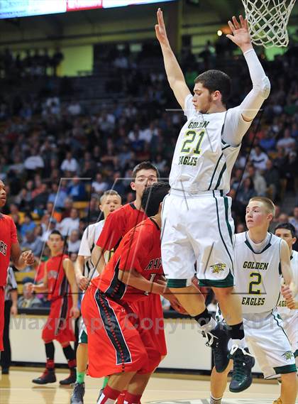 Thumbnail 1 in Eaglecrest vs. Mountain Vista (CHSAA 5A Final Four) photogallery.