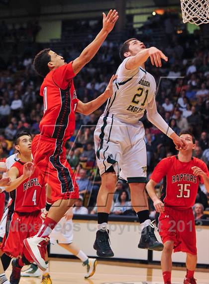 Thumbnail 3 in Eaglecrest vs. Mountain Vista (CHSAA 5A Final Four) photogallery.