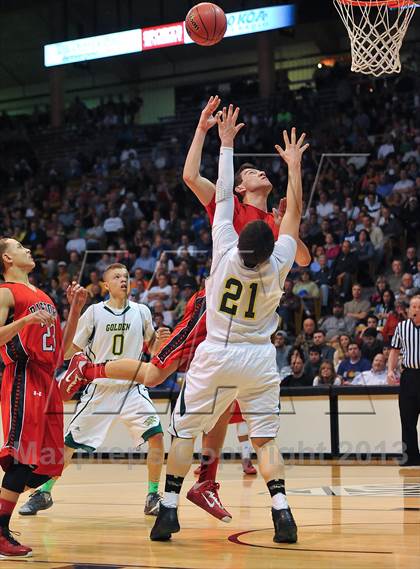 Thumbnail 2 in Eaglecrest vs. Mountain Vista (CHSAA 5A Final Four) photogallery.