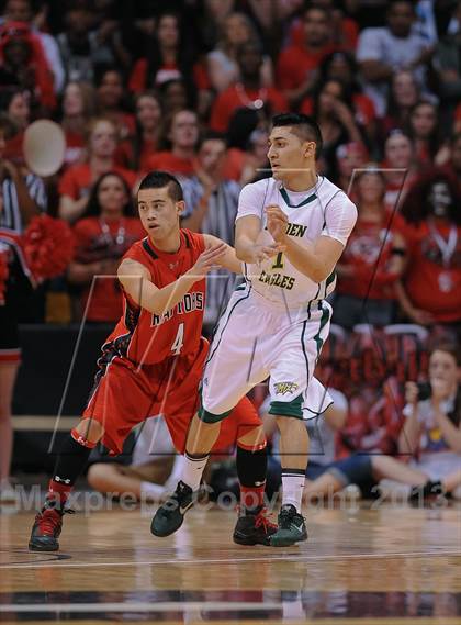 Thumbnail 1 in Eaglecrest vs. Mountain Vista (CHSAA 5A Final Four) photogallery.
