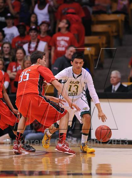 Thumbnail 1 in Eaglecrest vs. Mountain Vista (CHSAA 5A Final Four) photogallery.