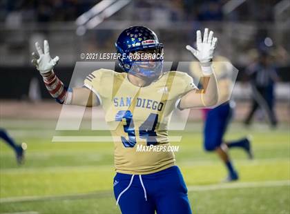 Thumbnail 2 in San Diego vs. Orange Grove (UIL 3A Bi-District Playoffs) photogallery.