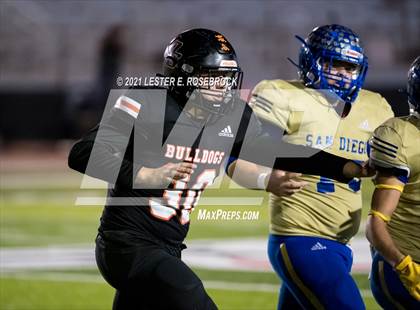 Thumbnail 1 in San Diego vs. Orange Grove (UIL 3A Bi-District Playoffs) photogallery.
