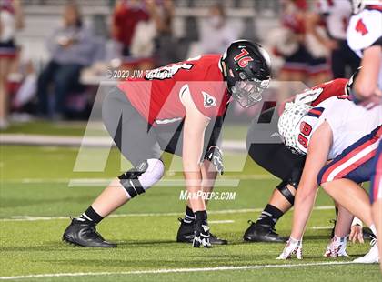 Thumbnail 1 in Aubrey vs Mineral Wells (4A Bi-District Playoff) photogallery.