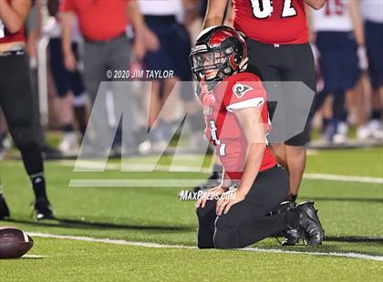 Thumbnail 2 in Aubrey vs Mineral Wells (4A Bi-District Playoff) photogallery.
