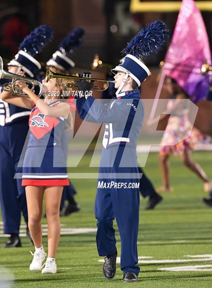 Thumbnail 3 in Aubrey vs Mineral Wells (4A Bi-District Playoff) photogallery.