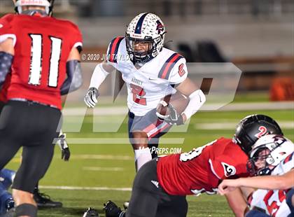 Thumbnail 1 in Aubrey vs Mineral Wells (4A Bi-District Playoff) photogallery.