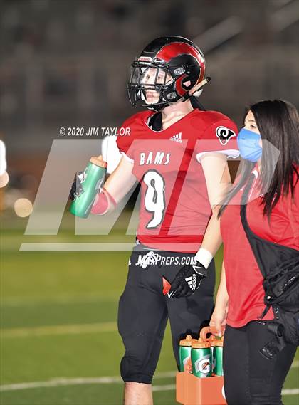 Thumbnail 1 in Aubrey vs Mineral Wells (4A Bi-District Playoff) photogallery.