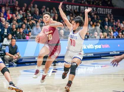 Thumbnail 3 in Cardinal Newman vs. St. Joseph Notre Dame (CIF NCS Open Division Final) photogallery.
