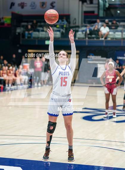 Thumbnail 1 in Cardinal Newman vs. St. Joseph Notre Dame (CIF NCS Open Division Final) photogallery.