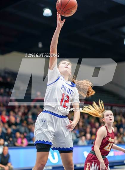 Thumbnail 2 in Cardinal Newman vs. St. Joseph Notre Dame (CIF NCS Open Division Final) photogallery.