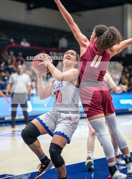 Thumbnail 3 in Cardinal Newman vs. St. Joseph Notre Dame (CIF NCS Open Division Final) photogallery.