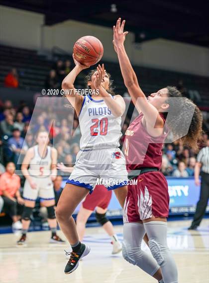 Thumbnail 3 in Cardinal Newman vs. St. Joseph Notre Dame (CIF NCS Open Division Final) photogallery.
